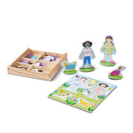 Melissa & Doug - Best Friends Magnetic Dress Up Play Set