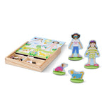 Melissa & Doug - Best Friends Magnetic Dress Up Play Set