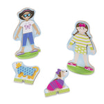 Melissa & Doug - Best Friends Magnetic Dress Up Play Set