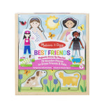 Melissa & Doug - Best Friends Magnetic Dress Up Play Set