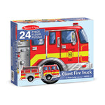 Melissa & Doug - Giant Fire Truck Floor (24 pc)