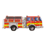 Melissa & Doug - Giant Fire Truck Floor (24 pc)