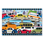 Melissa & Doug - Traffic Jam Floor Puzzle 2'x3' (24 pc)