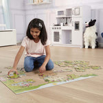 Melissa & Doug - NP Giant Floor Puzzle - Princess Fairyland