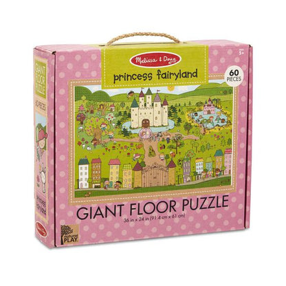 Melissa & Doug - NP Giant Floor Puzzle - Princess Fairyland