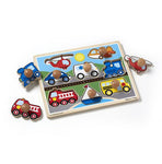 Melissa & Doug - Vehicles Jumbo Knob Puzzle