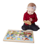 Melissa & Doug - Vehicles Jumbo Knob Puzzle