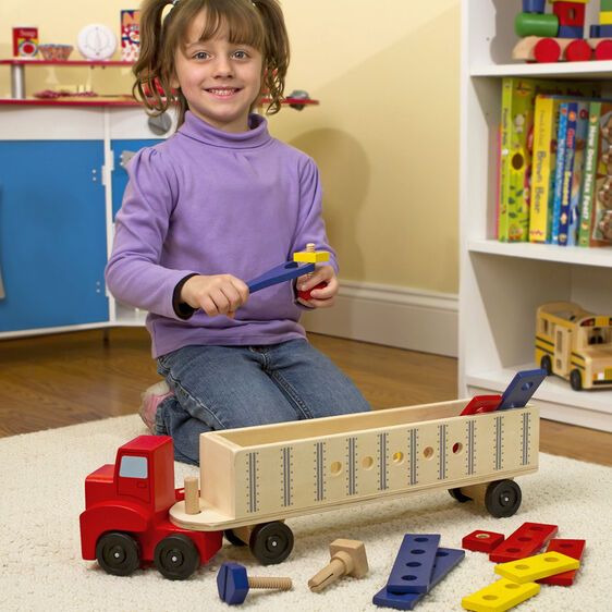 Melissa & Doug - Big Rig Building Set
