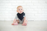 Copper Pearl - Baby Bandana Bibs Black Basics