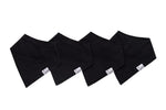 Copper Pearl - Baby Bandana Bibs Black Basics