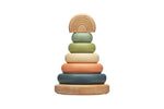 Pearhead - Pearhead - Wooen Stacking Rainbow Tower - Baby Toddler Toy