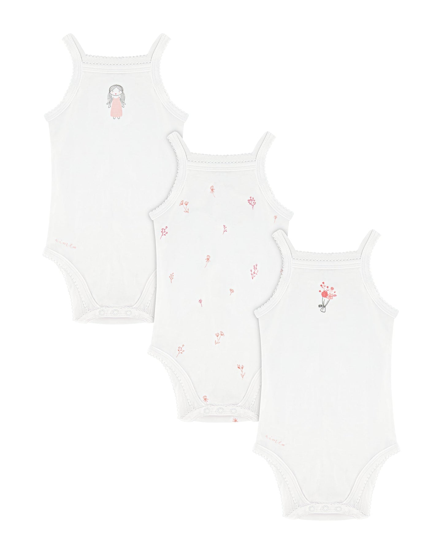 Aime Child - Original Sleeveless Undershirts - Girls
