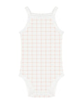 Aime Child - Gingham Sleeveless Undershirts - Girls