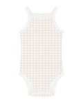 Aime Child - Gingham Sleeveless Undershirts - Girls